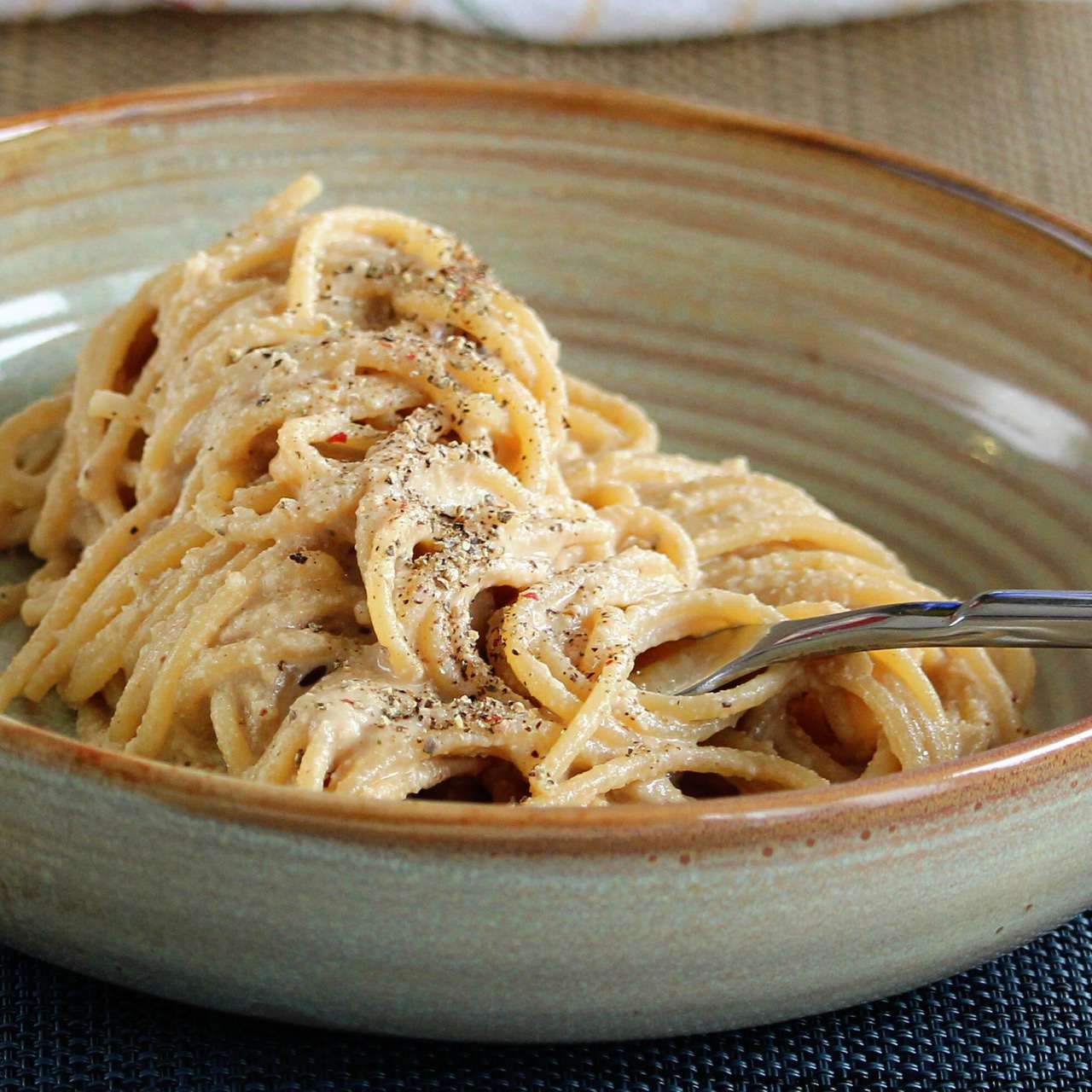 vegan cacio e pepe