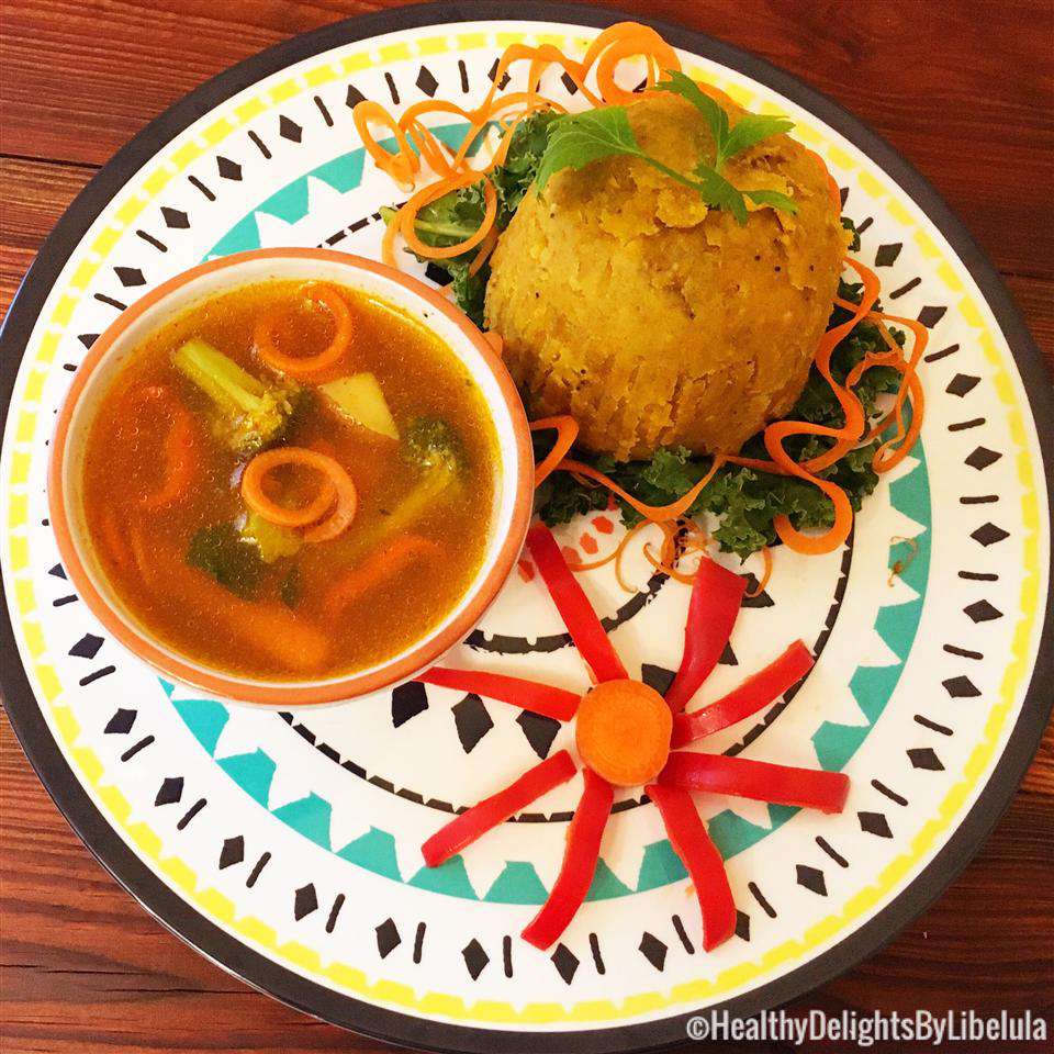 vegan mofongo fried mashed plantains