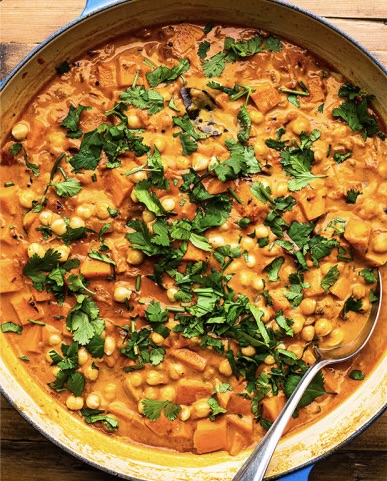 sweet potato coconut curry