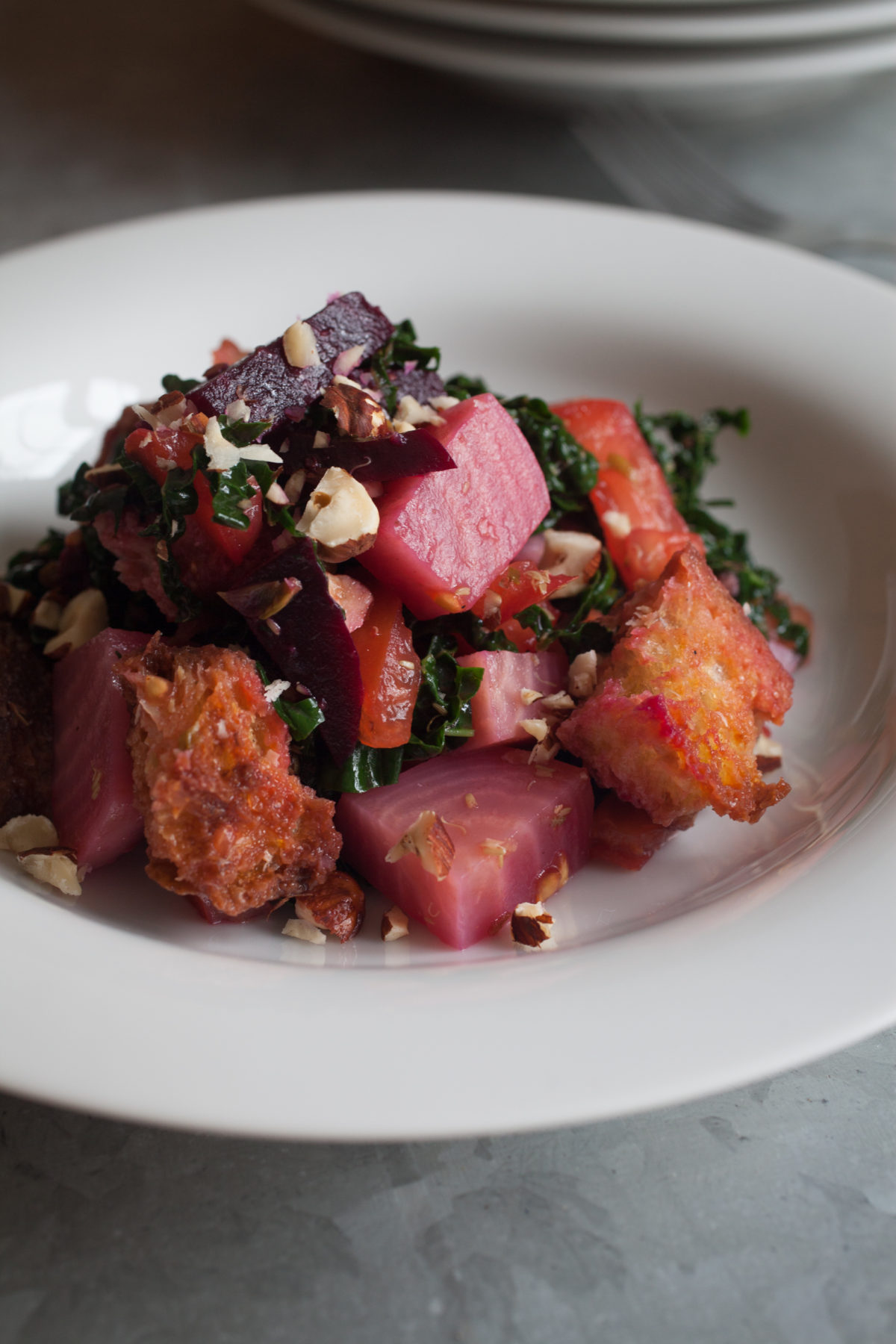 beetroot panzanella