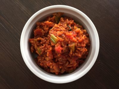 chunky spanish rice