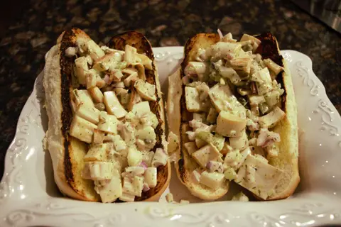 vegan lobster rolls