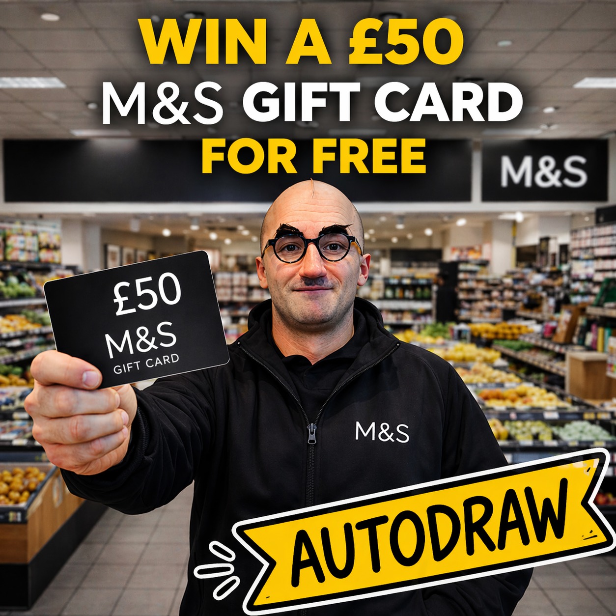 Free £50 M&S Gift Card! - Auto Draw #5