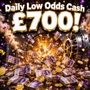 Daily Low Odds Cash - £700! #78