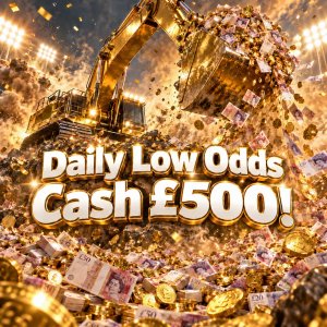 Daily Low Odds Cash - £500! #79