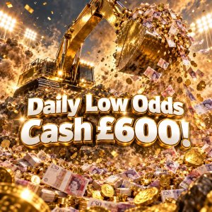 Daily Low Odds Cash - £600! #79