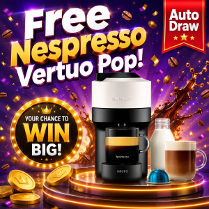 Free Nespresso Vertuo Pop! - Auto Draw #3