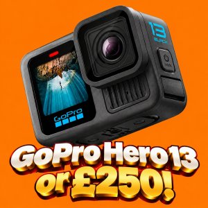 GoPro Hero 13 or £250!