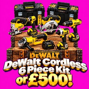 DeWalt Cordless 6 Piece Kit or £500! #3