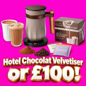 Hotel Chocolat Velvetiser or £100!