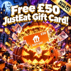 Free £50 Just Eat Gift Card!- Auto Draw #9