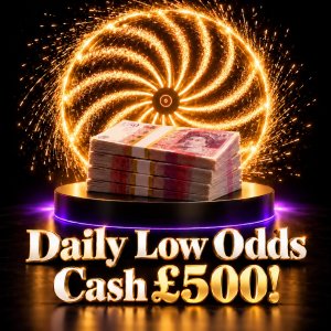 Daily Low Odds Cash - £500! #85