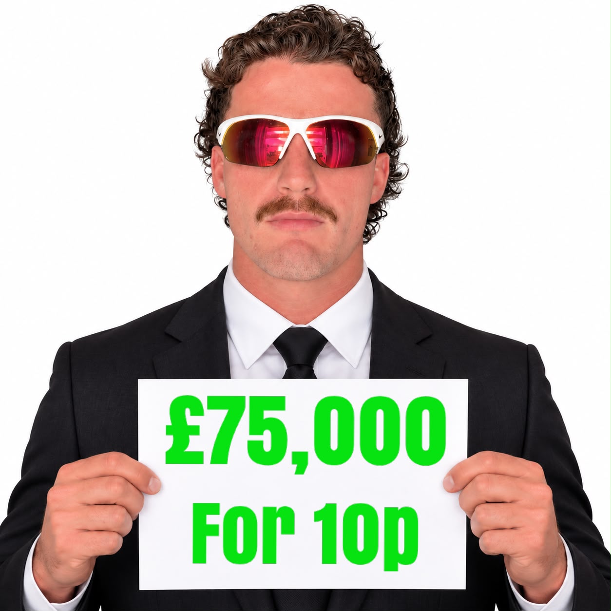 £75,000 TAX FREE CASH FOR 10p