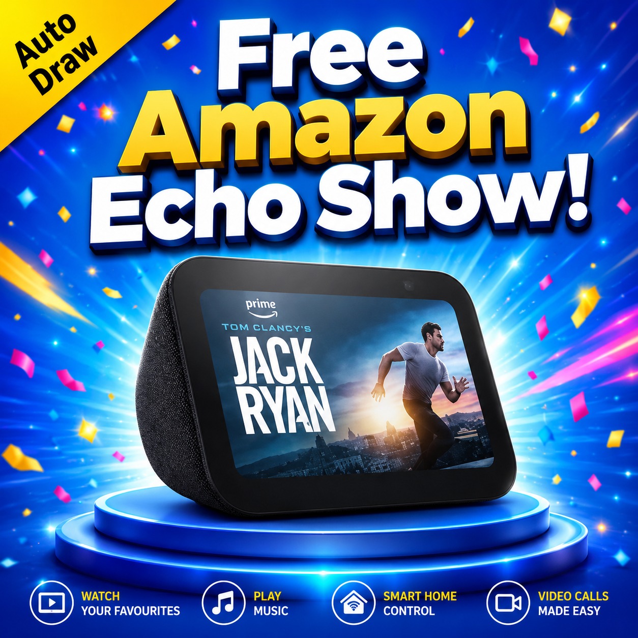 Free Echo Show - Auto Draw
