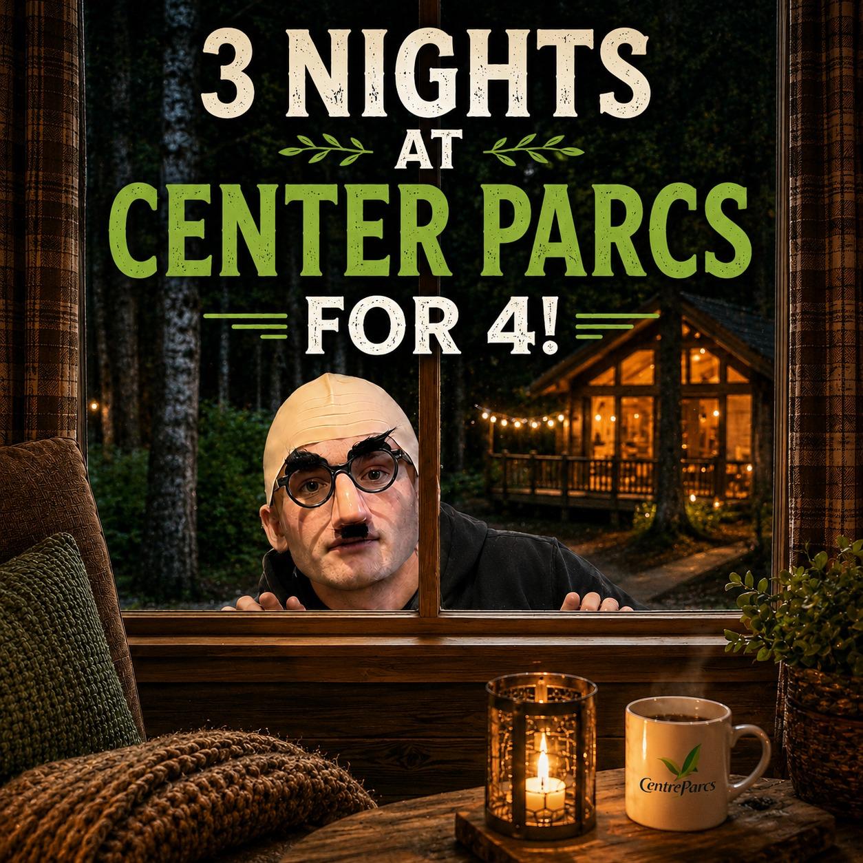 Center Parcs for 3 Nights for 4!