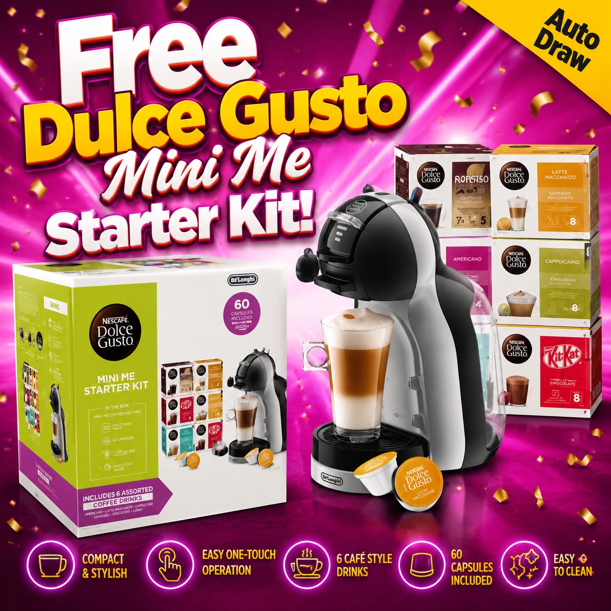 Free Dulce Gusto Mini Starter Kit - Auto Draw #2