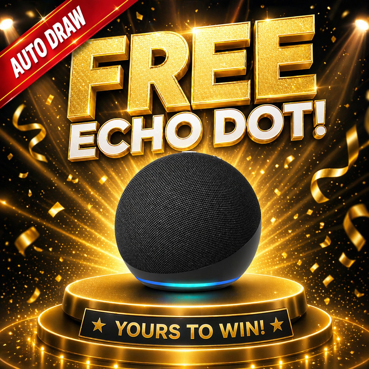 Free Echo Dot! - Auto Draw #6