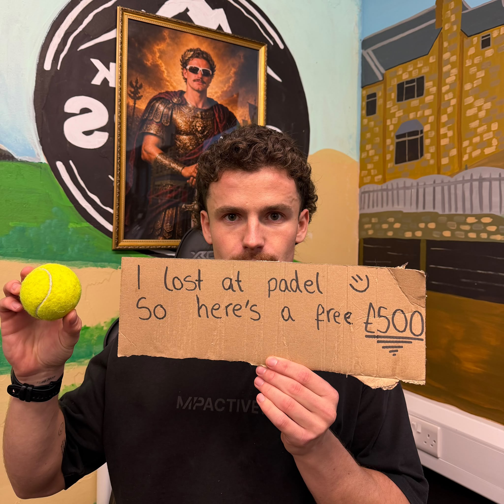 FREE £500 COS I SUCK AT PADEL