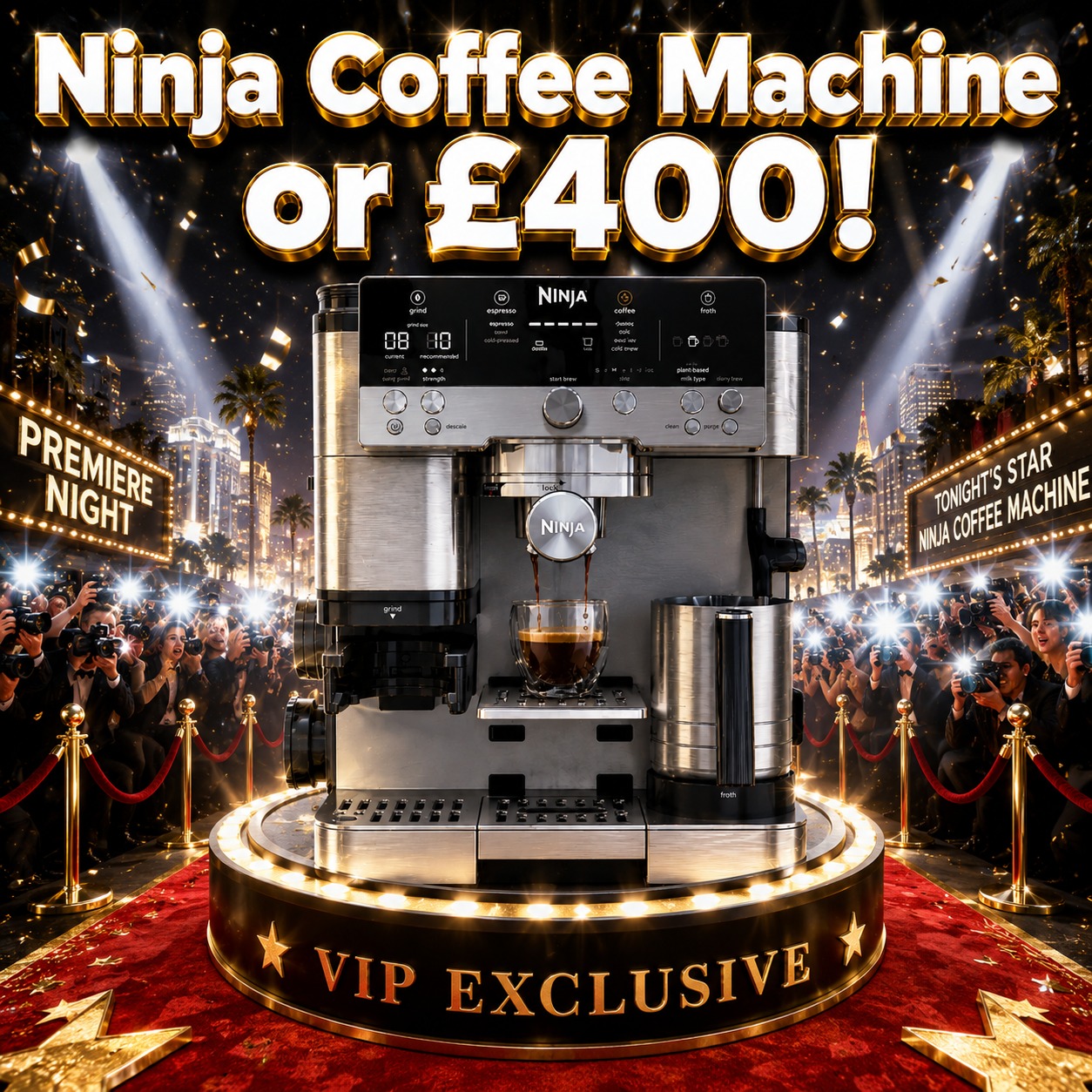 Ninja Coffee Machine or £400! #24