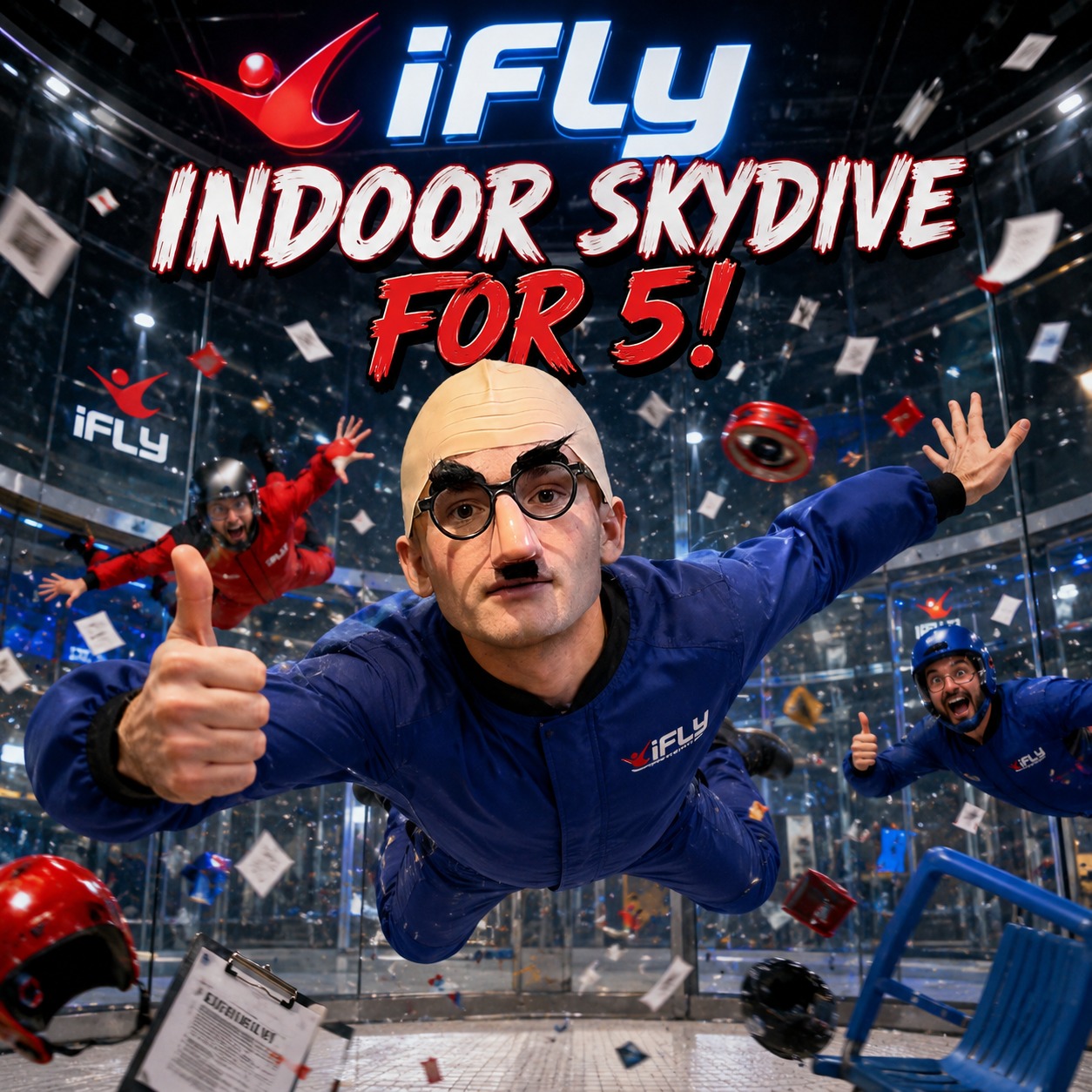 iFly Indoor Skydive for 5!