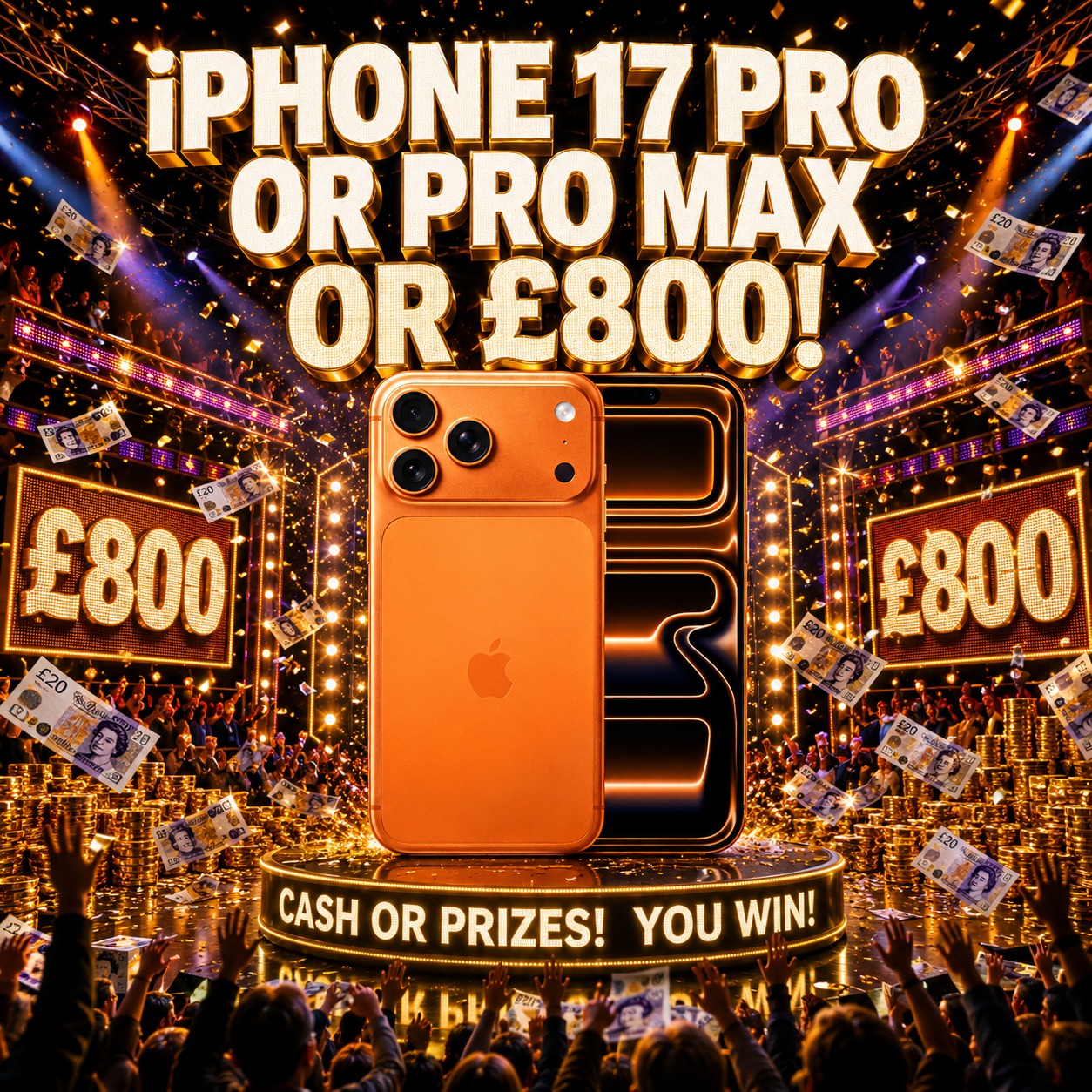 iPhone 17 Pro or Pro Max or £800! #6