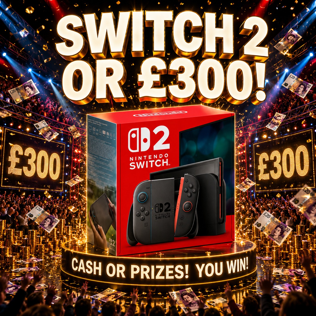 Switch 2 or £300! #5