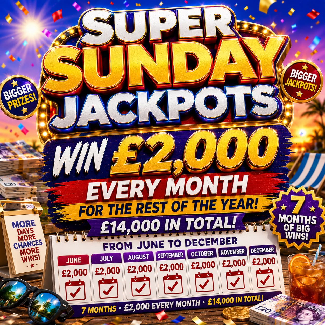 £2,000 A MONTH FOR THE REST OF THE YEAR!