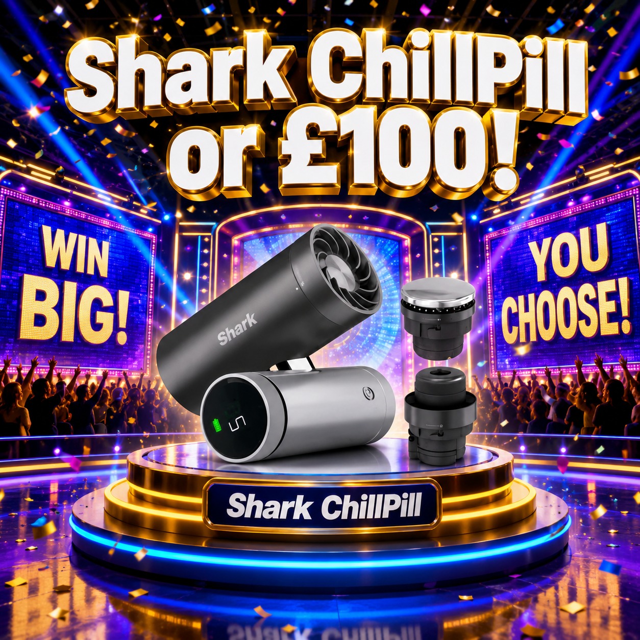 Shark ChillPill or £100!