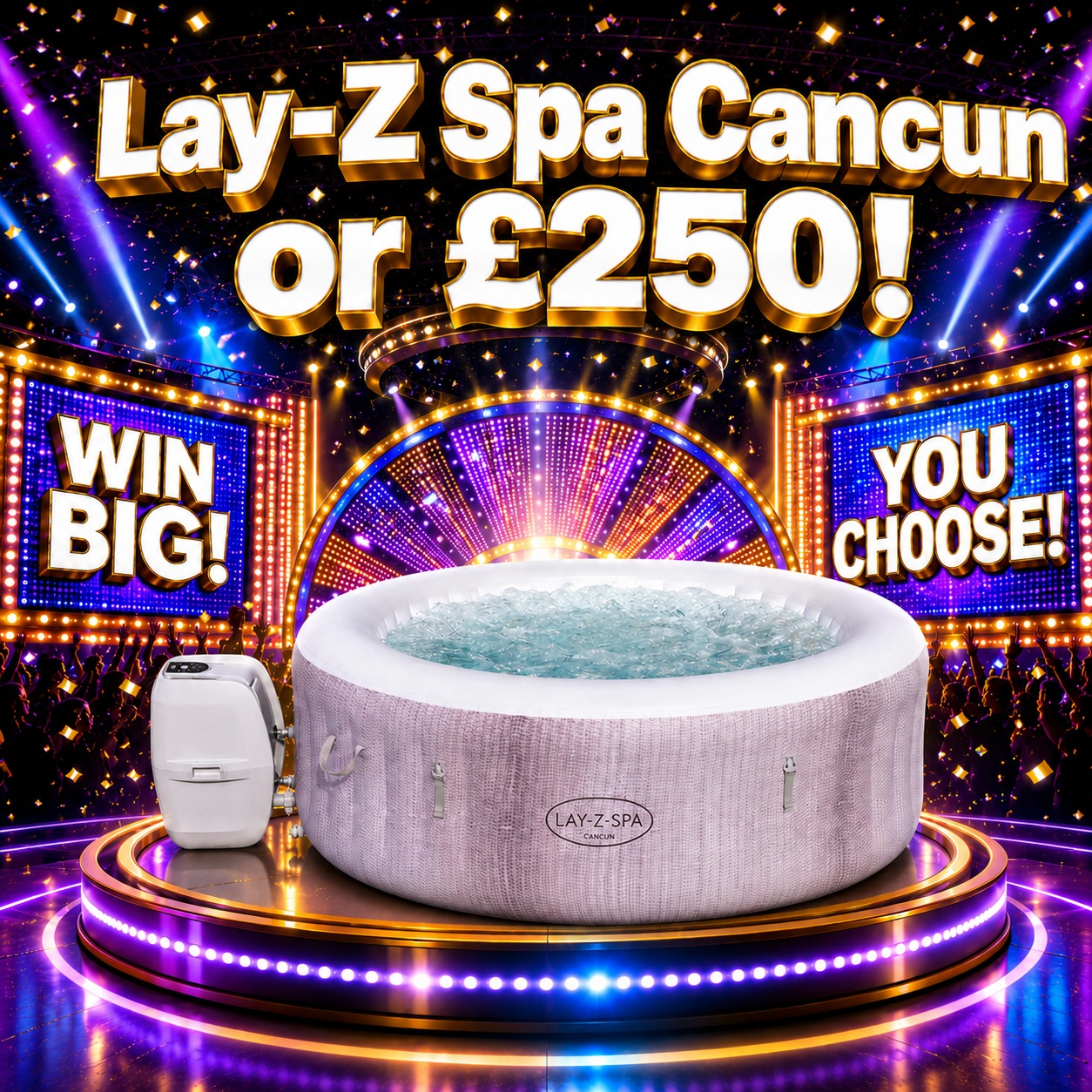 Lay-Z Spa Cancun or £250! #2