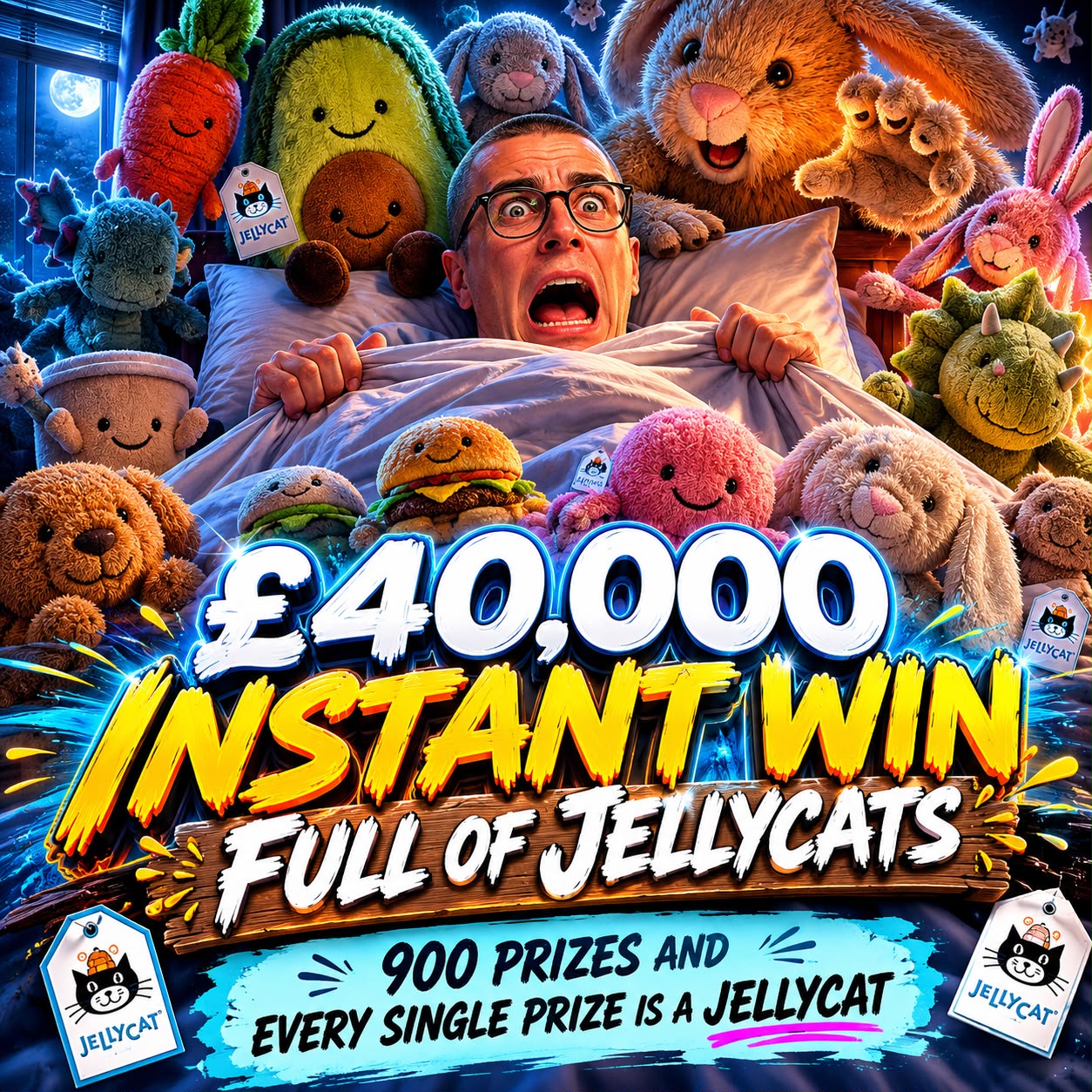 JELLYCAT INSTANT WIN!
