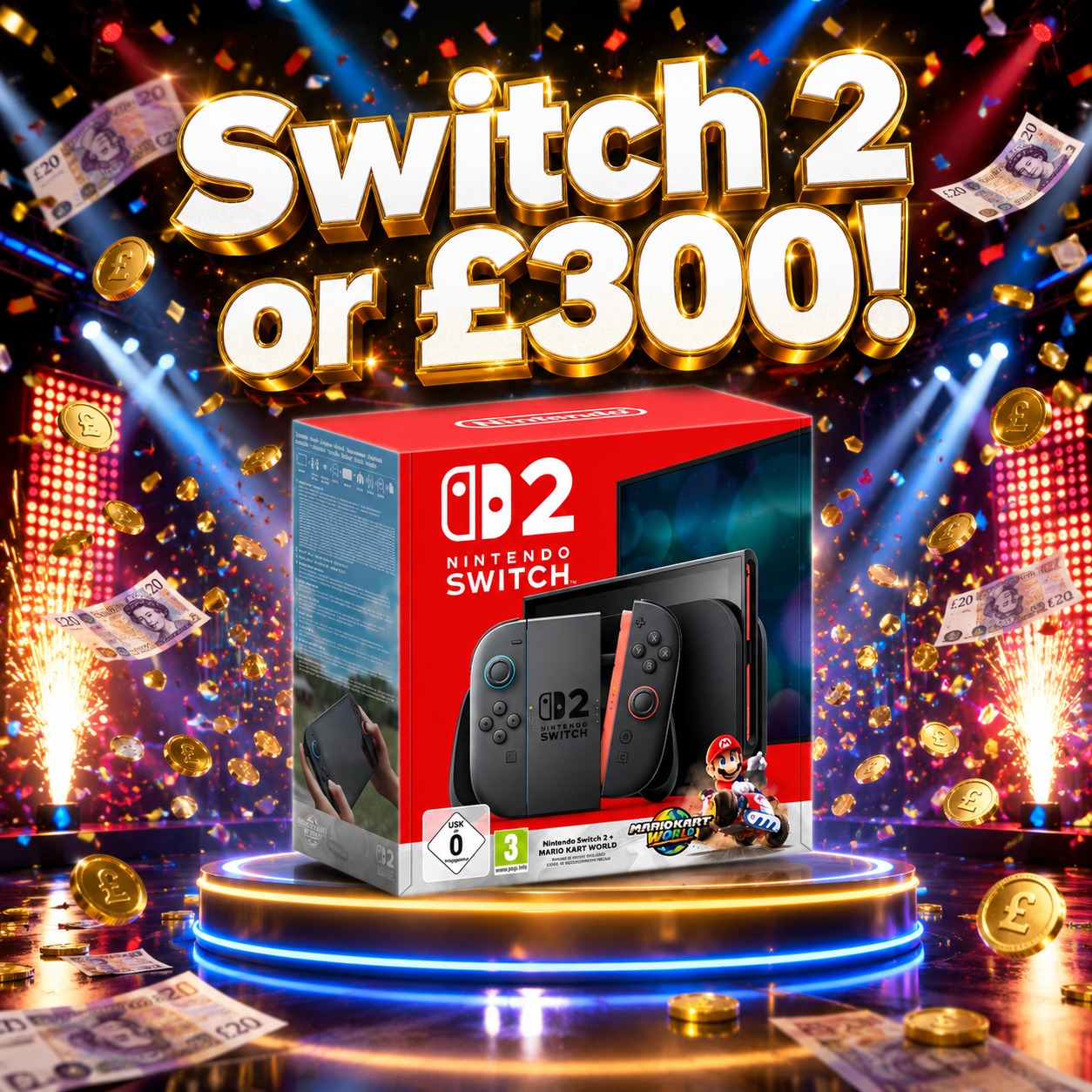 Switch 2 or £300! #6