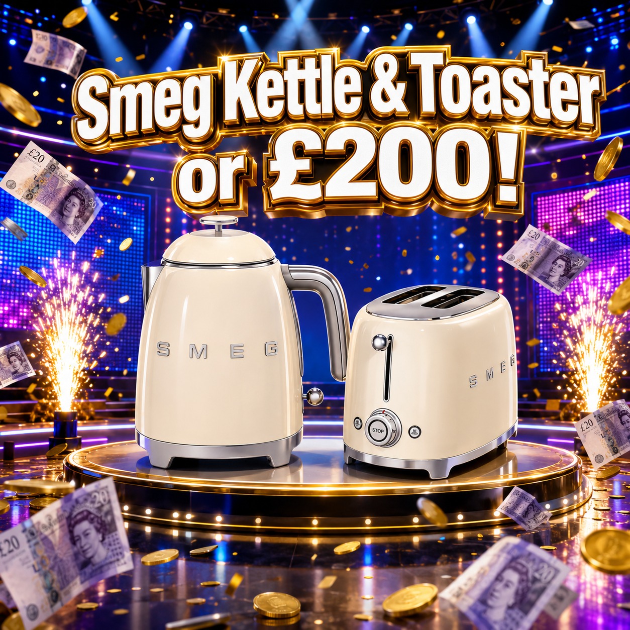 Smeg Kettle & Toaster or £200! #11