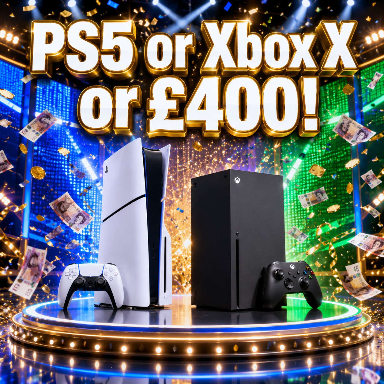 PS5 or Xbox X or £400! #4