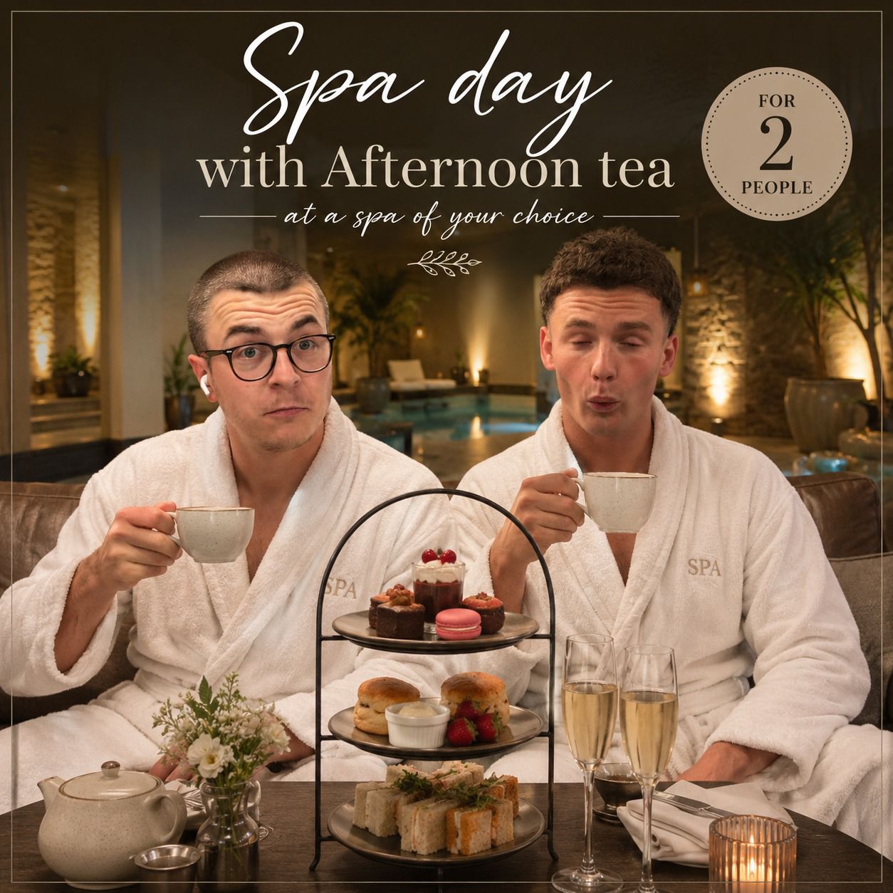 Spa Day and Afternoon Tea for 2!