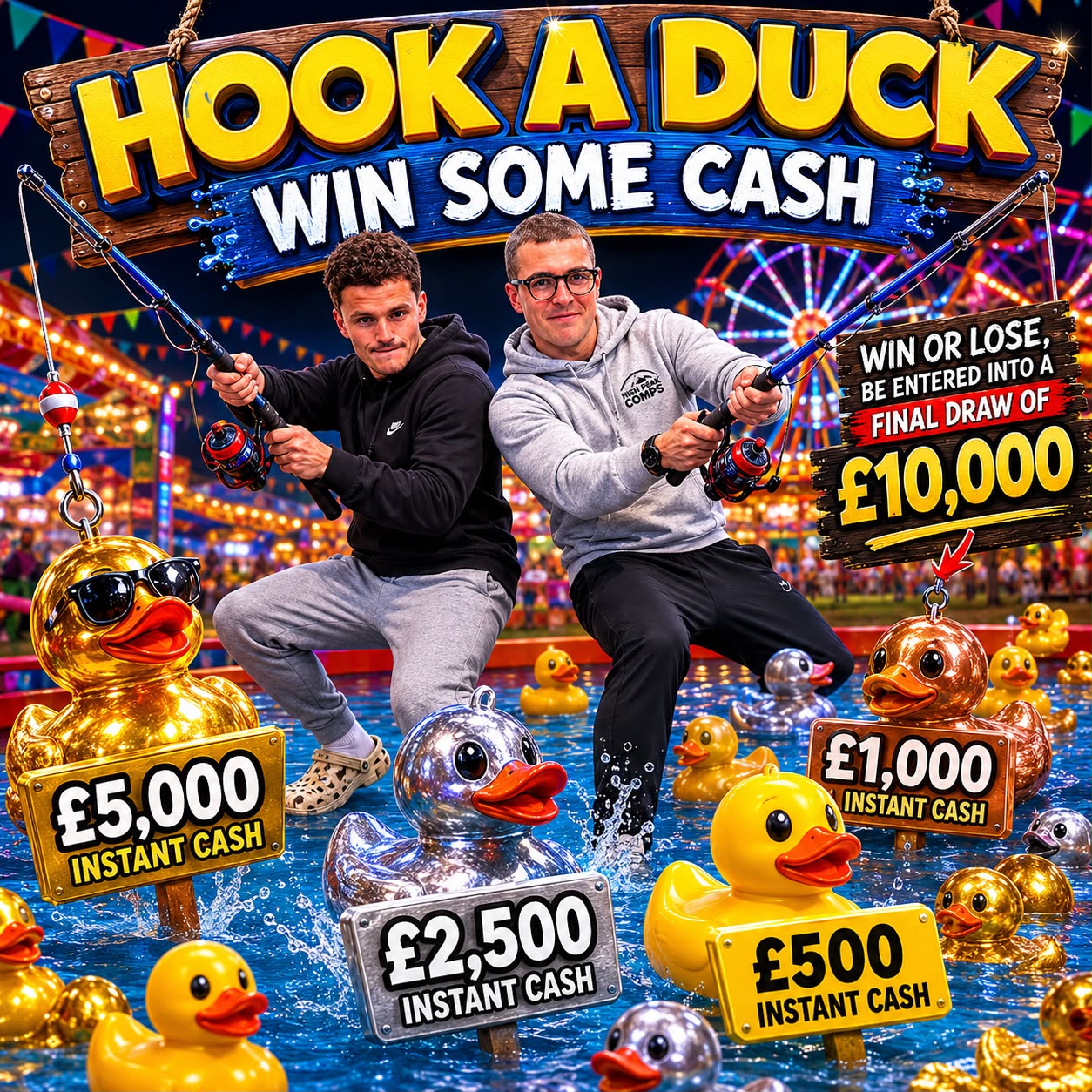 THE BIG HOOK A DUCK INSTANT WIN!