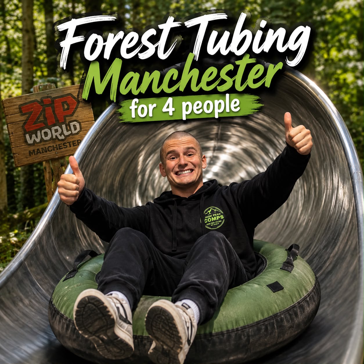 Forest Tubing for 4 People!