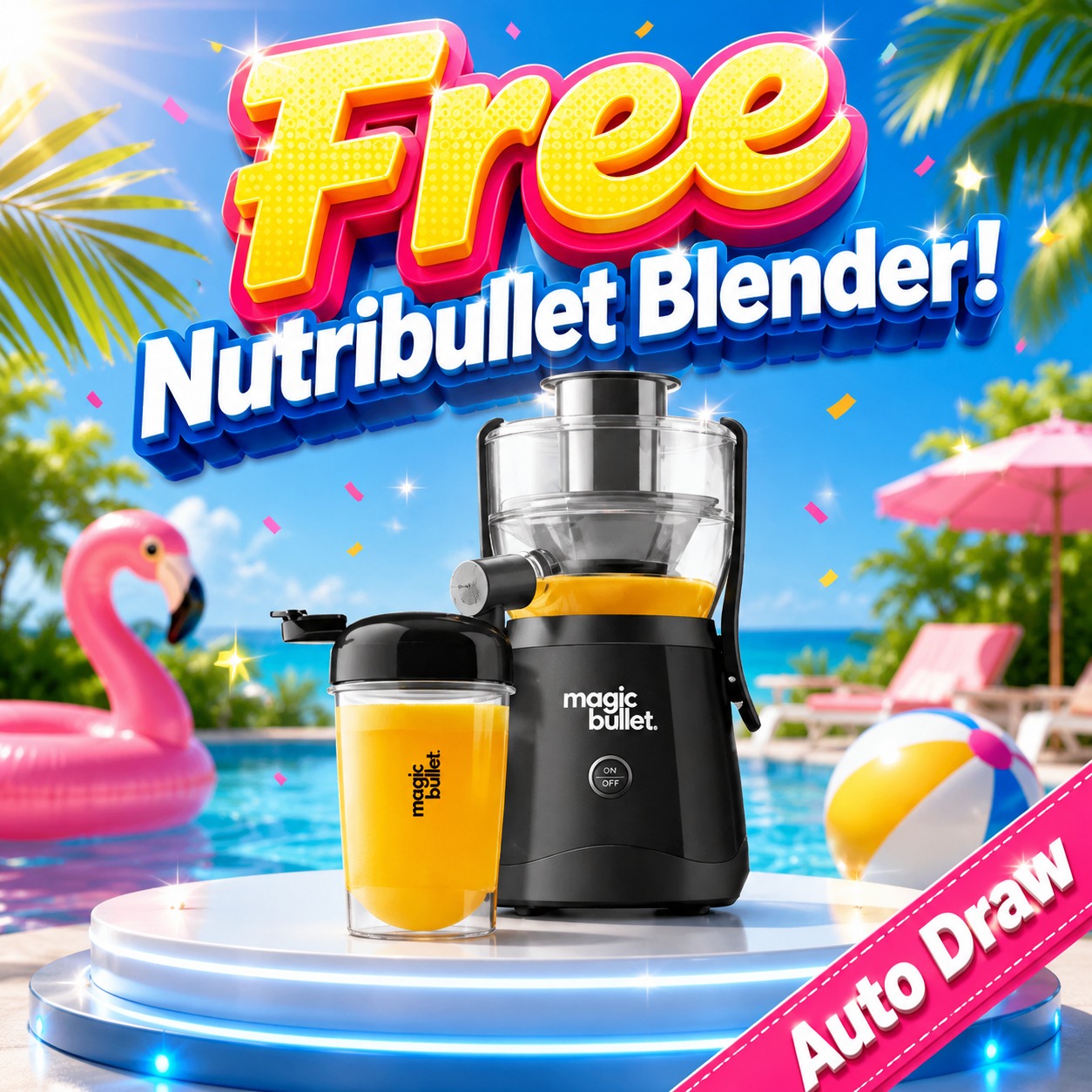 Free Nutribullet Blender! - Auto Draw #2