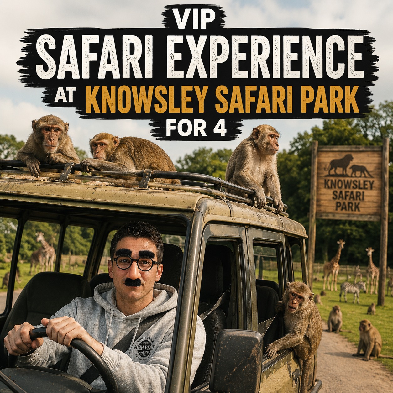 VIP Safari Experience for 4!