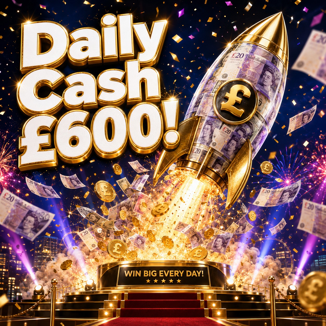 Daily Cash - £600! #185
