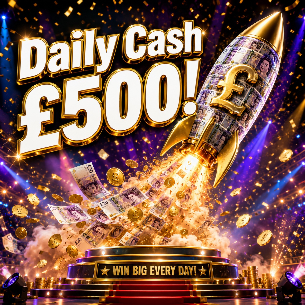 Daily Cash - £500! #185