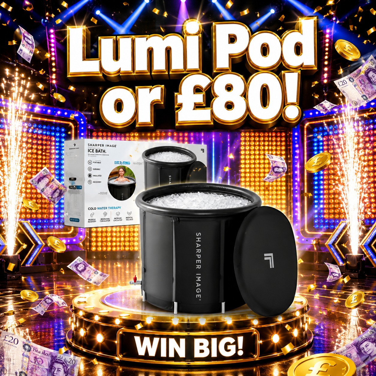 Lumi Pod Ice Bath or £80!