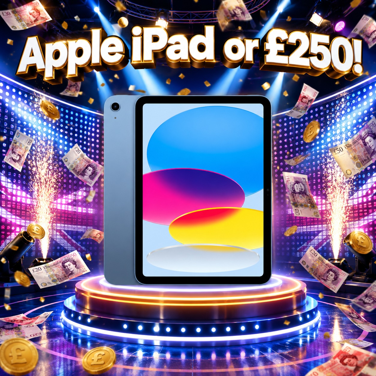 Apple iPad or £250! #18