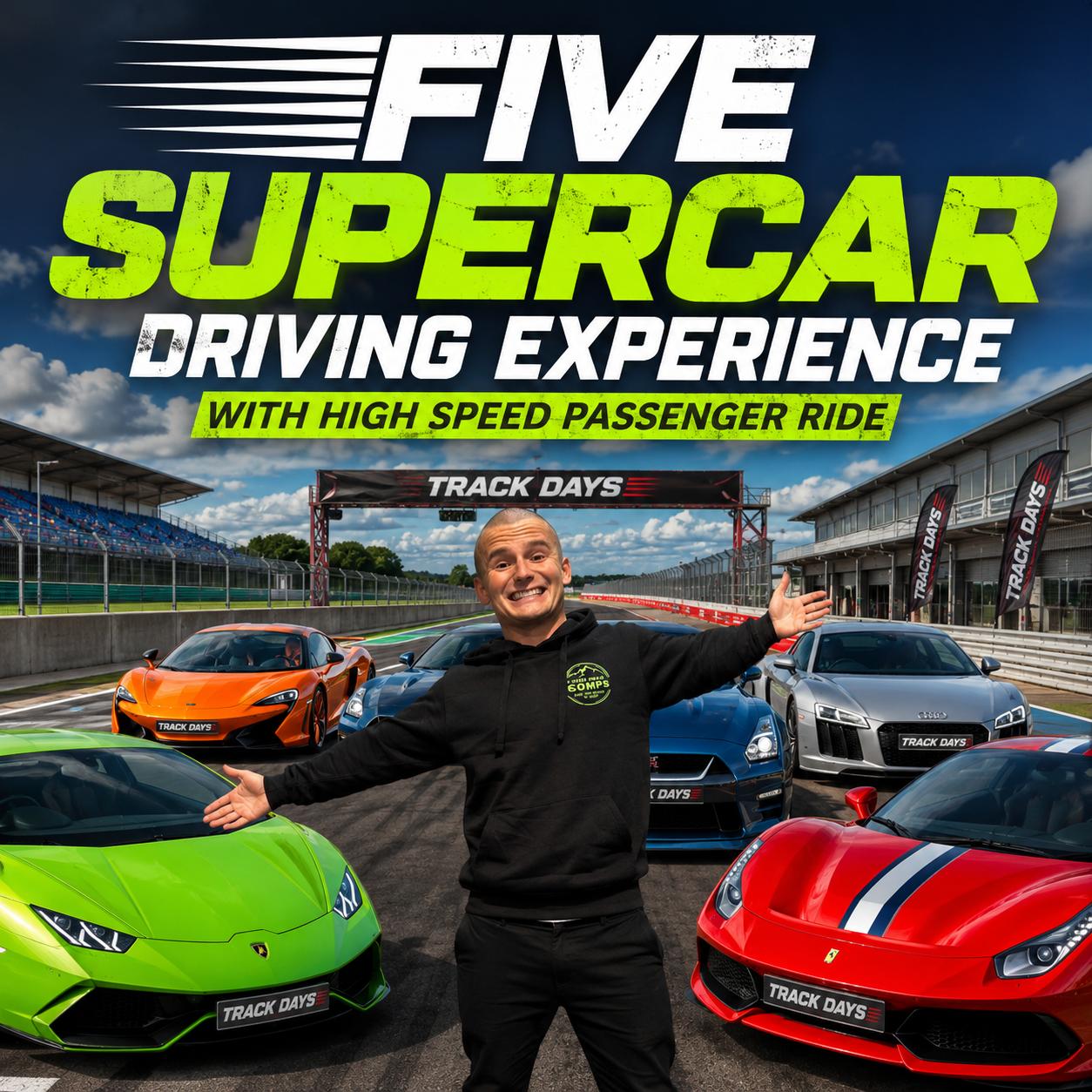 Five Supercar Driving Experience!
