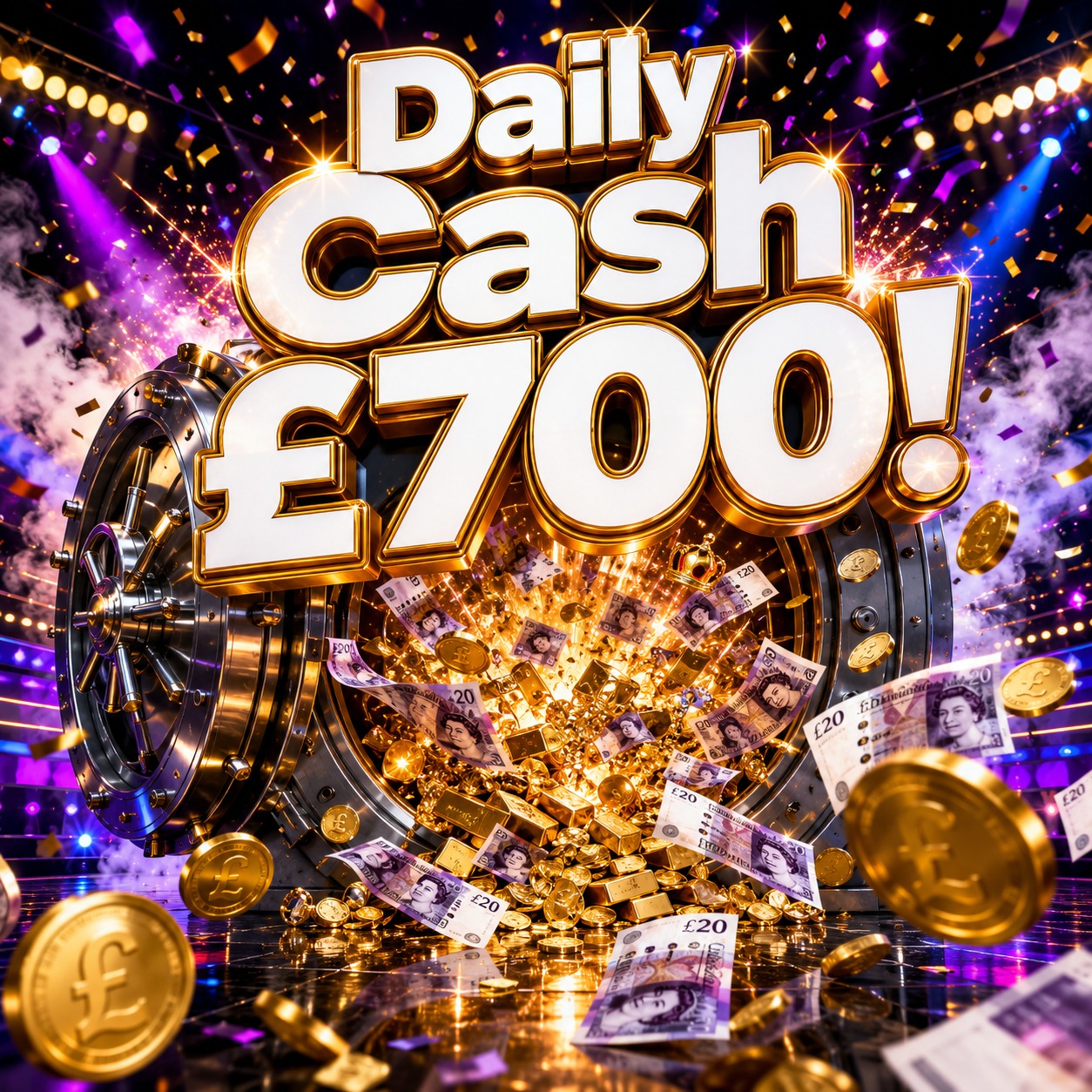 Daily Cash - £700! #186