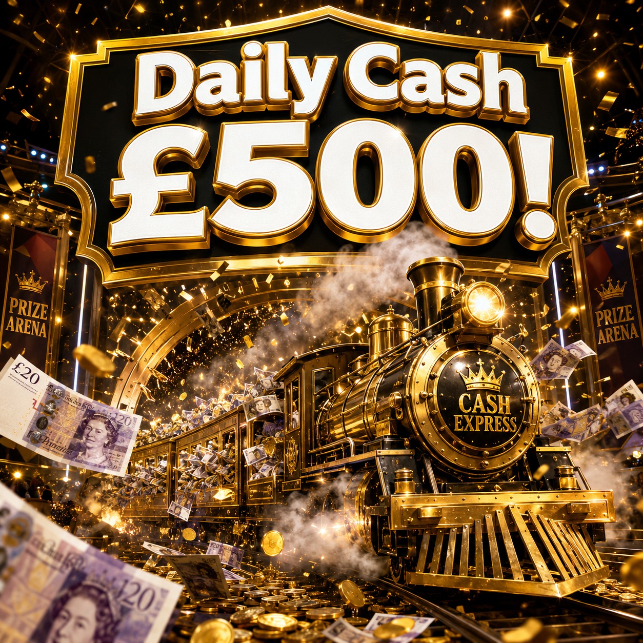 Daily Cash - £500! #187