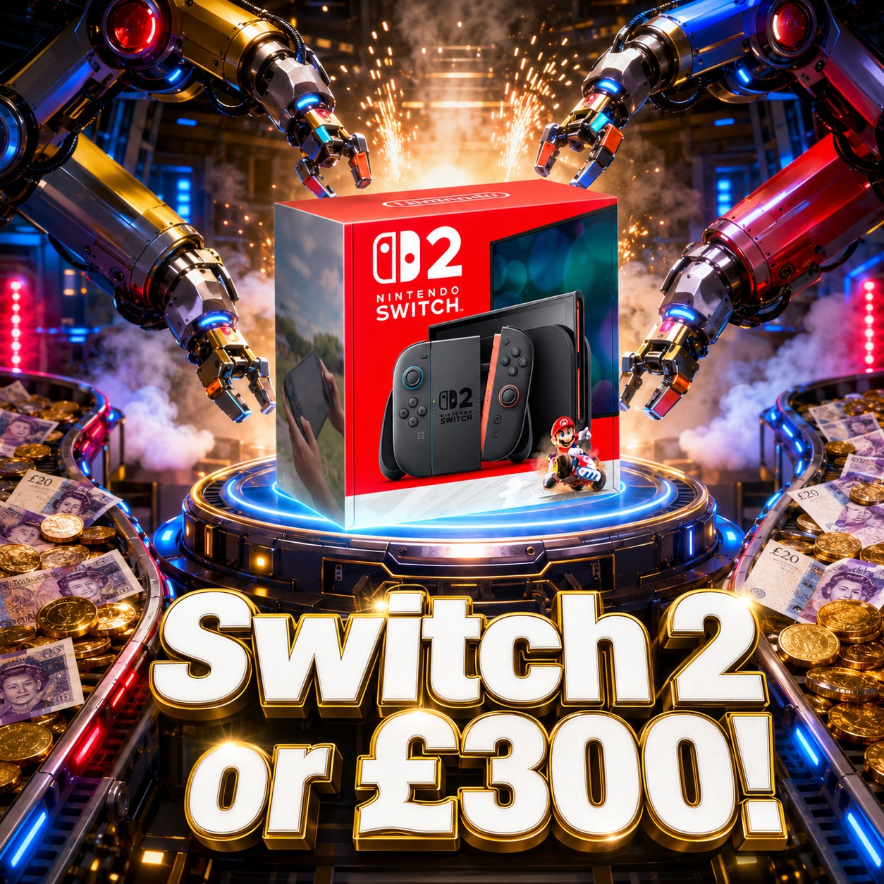 Switch 2 or £300! #8