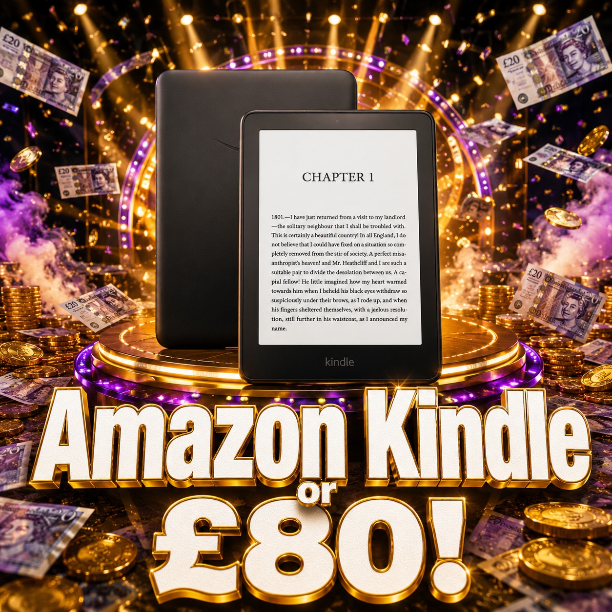Amazon Kindle or £80! #2