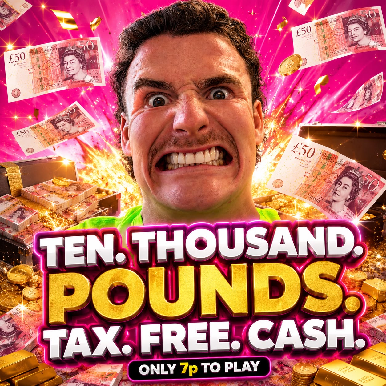 WEDNESDAY WONGA £10,000 FOR 7p!