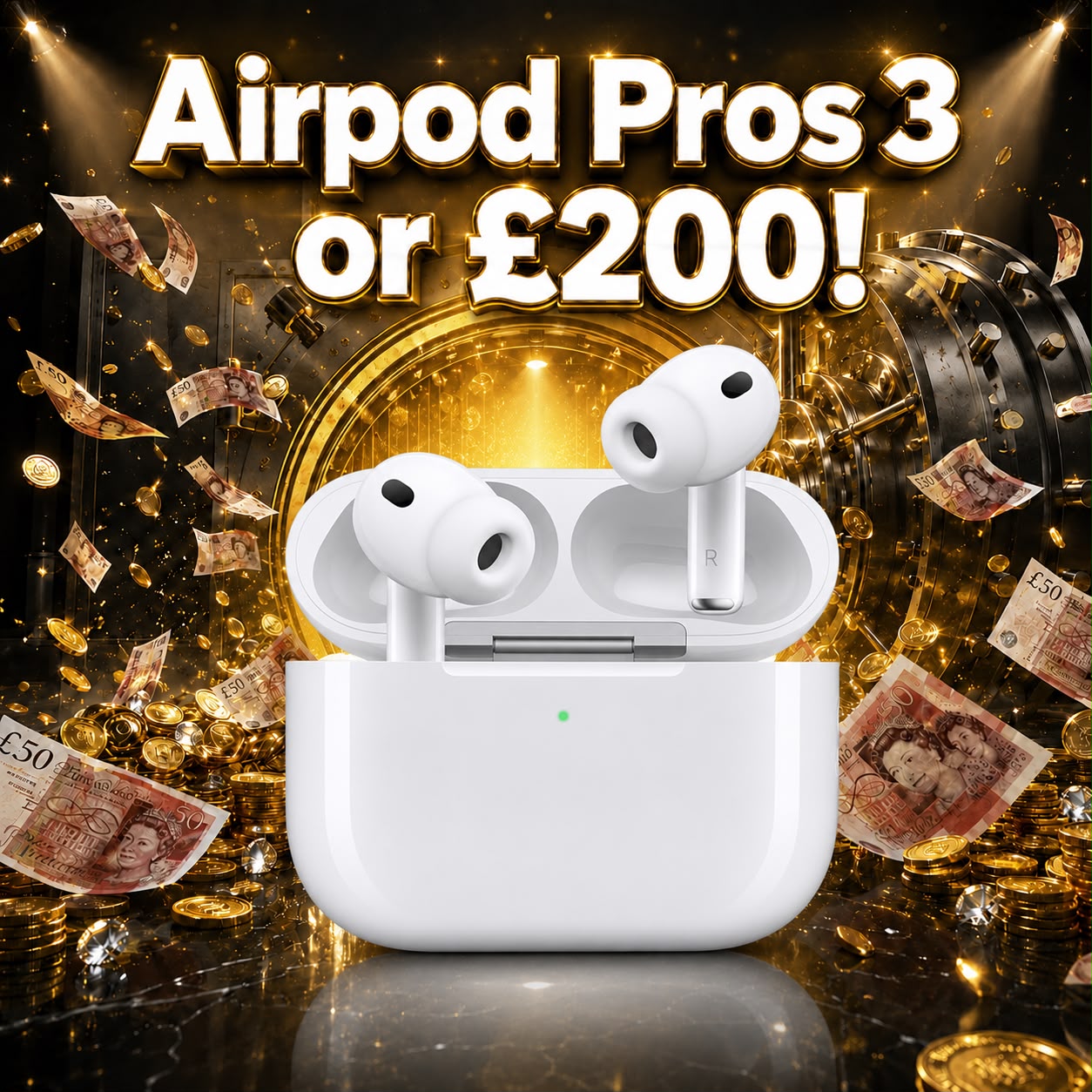 Airpod Pros 3 or £200! #6