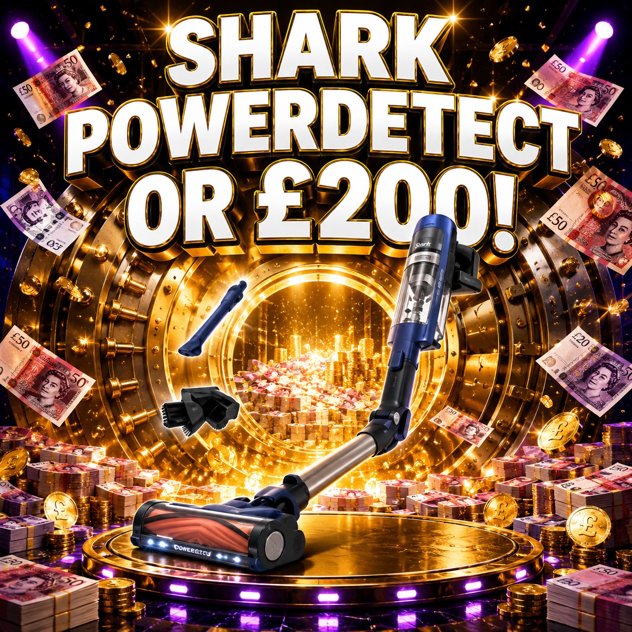Shark PowerDetect or £200!
